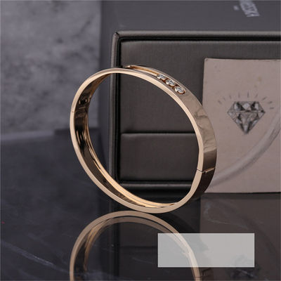 Jakość Bransoletka z 18-karatowego żółtego złota Luxury Jewelry Move Noa Diamond Bangle dla kobiet fabryka